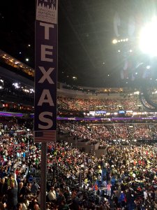 Texas delegation sign at 2016 DNC CoZ9mz5XEAEI1Ye
