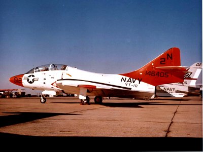 TF-9J Cougar of VT-10 at NAS Miramar 1973