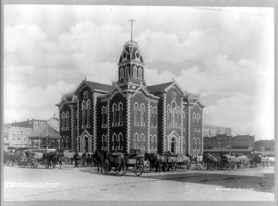 Texas. Gainesville, Court House LCCN2012645739