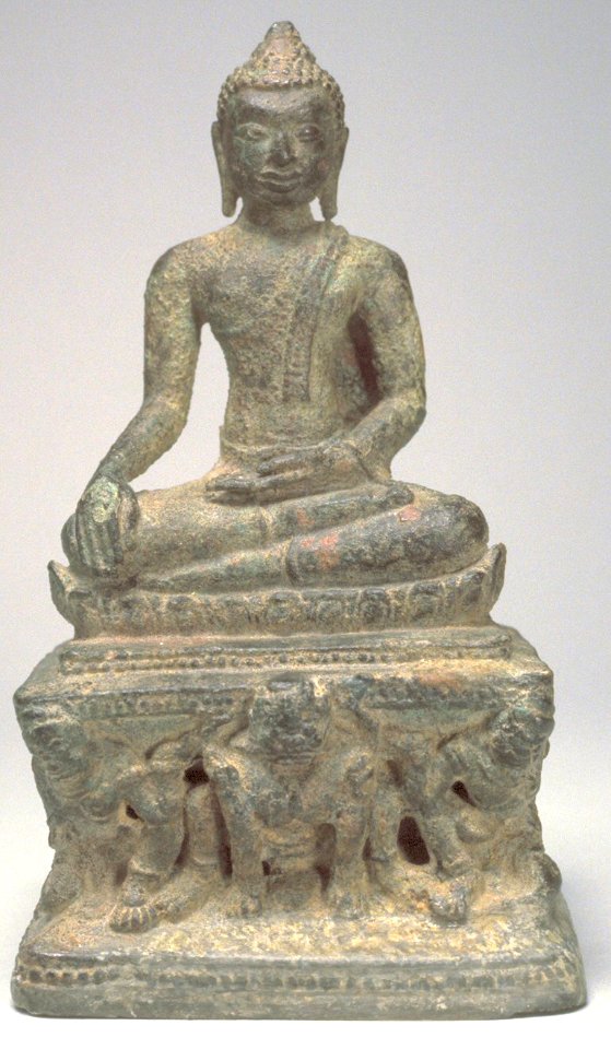 Thai - Seated Buddha in Maravijaya - Walters 542557