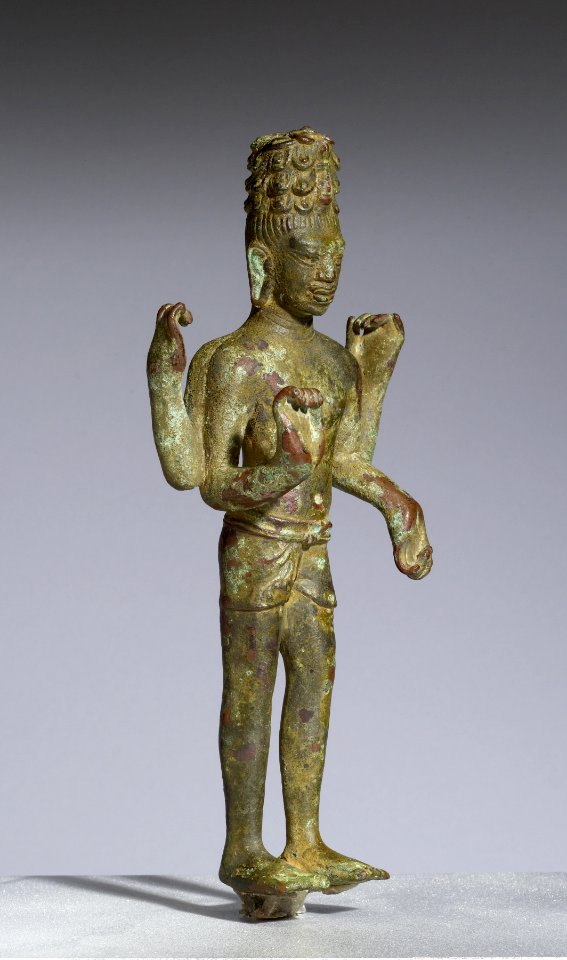Thai - Bodhisattva, probably Maitreya - Walters 542970 - Three Quarter
