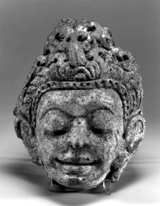 Thai - Head of a Princely Figure - Walters 25234
