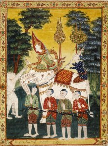Thai - Vessantara Jataka, Chapter 2 (Himavanta Forest) - Walters 35265 - A T Front