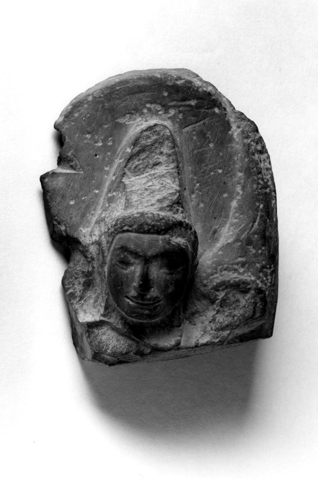 Thai - Head of a Deity (Indra or Brahma) - Walters 25142
