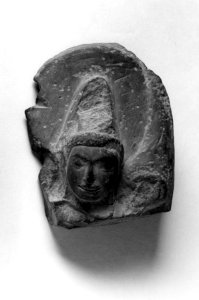 Thai - Head of a Deity (Indra or Brahma) - Walters 25142