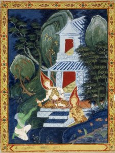 Thai - Vessantara Jataka, Chapter 10 (Indra's Realm) - Walters 35269 - A T Front