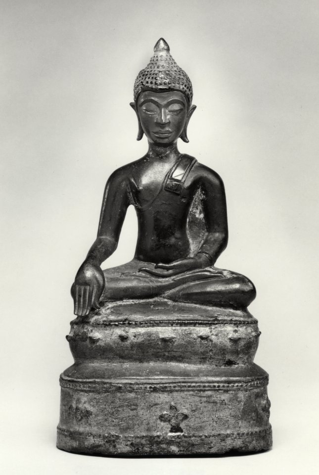 Thai - Seated Buddha in Maravijaya - Walters 542742