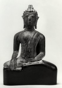 Thai - Seated Buddha in Maravijaya - Walters 542873
