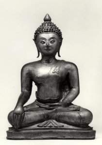 Thai - Seated Buddha in Maravijaya - Walters 542833