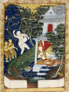 Thai - Vessantara Jataka, Chapter 8 (The Royal Children) - Walters 35268 - A T Front