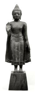 Thai - Standing Buddha in Abhayamudra - Walters 542522