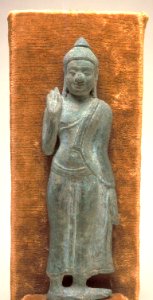 Thai - Walking Buddha, in High Relief - Walters 542786 photo