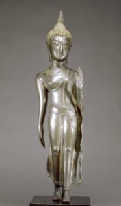 Thai - Walking Buddha - Walters 542765