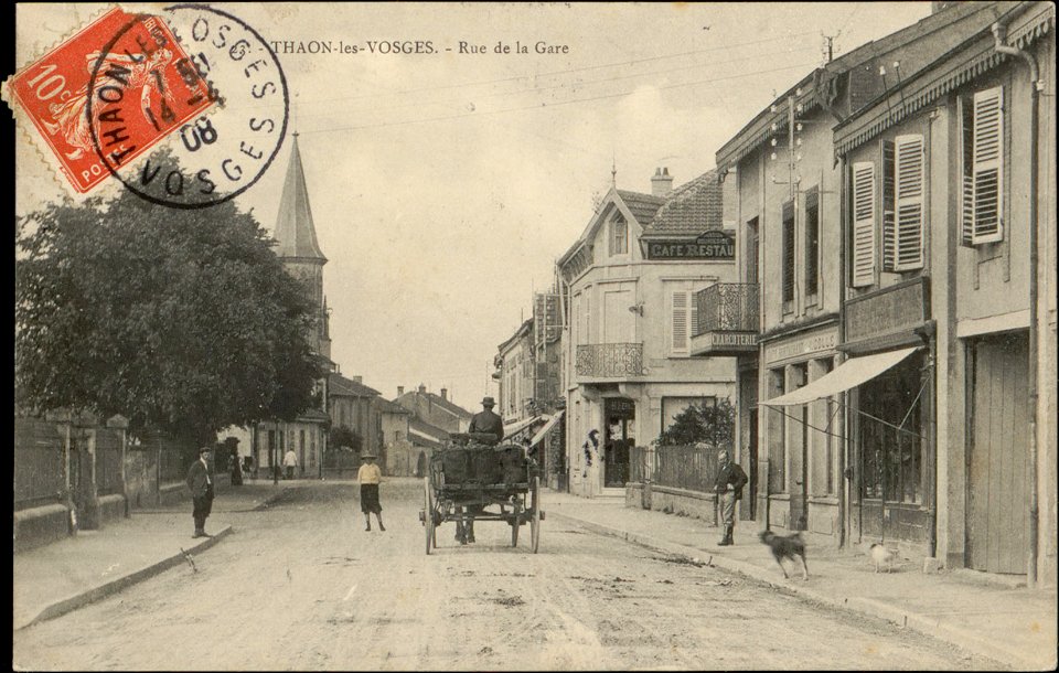 Thaon-les-Vosges, Rue de la Gare CP 5452 PsurR