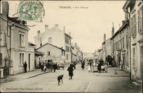Thaon, Rue d'Alsace CP 5450 PsurR