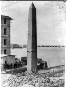 The Obelisk in its original position at Alexandria, Egypt LCCN2006686783