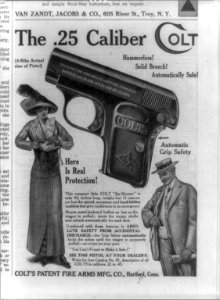 The .25 caliber Colt LCCN90709417