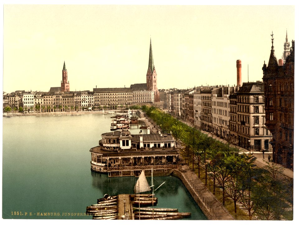 The Alster Pavillon, Junfernsteig, Hamburg, Germany-LCCN2002713687