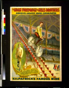 The Adam Forepaugh and Sells Brothers America's greatest shows consolidated-Kilpatrick's famous ride LCCN97502487