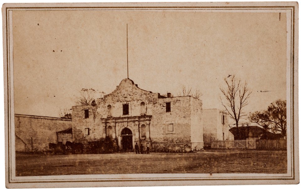 The Alamo CDV c1860s