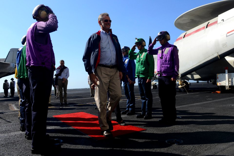 The Ambassador to Bahrain visits USS John C. Stennis. (8426060185)