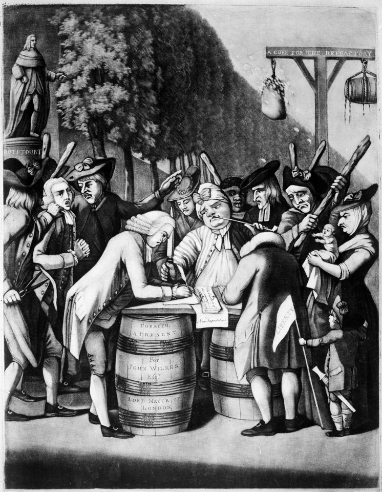The alternative of Williamsburg, 1775 - NARA - 532891