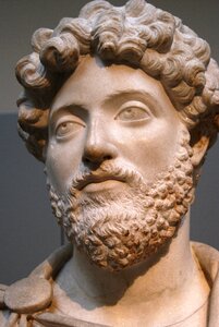 Statue face beard