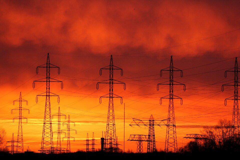 Energy revolution current evening sun