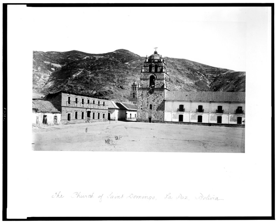 The Church of Saint Domingo. La Paz, Bolivia LCCN93517488