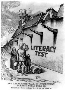 The Americanese wall - as Congressman (John Lawson) Burnett would build it LCCN2006681433