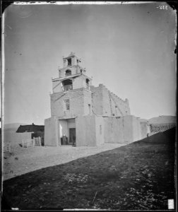 THE CHURCH OF SAN MIGUEL, THE OLDEST IN SANTA FE, NEW MEXICO - NARA - 524286