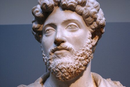 Statue face beard