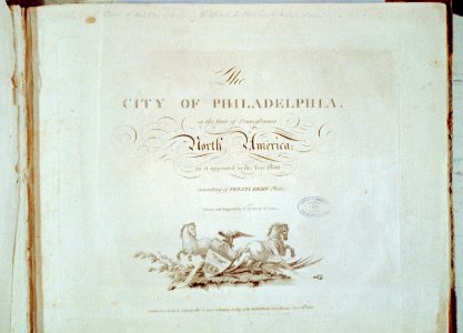 The City of Philadelphia...as it appeared in the year 1800 LCCN2002718864 photo