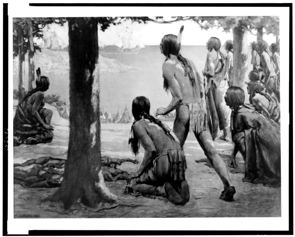 The Coming of white man LCCN93500490