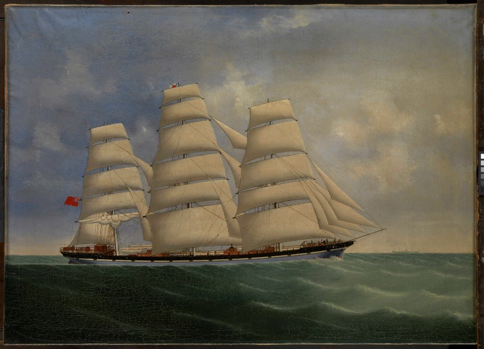 The coolie ship Volga II RMG BHC2331