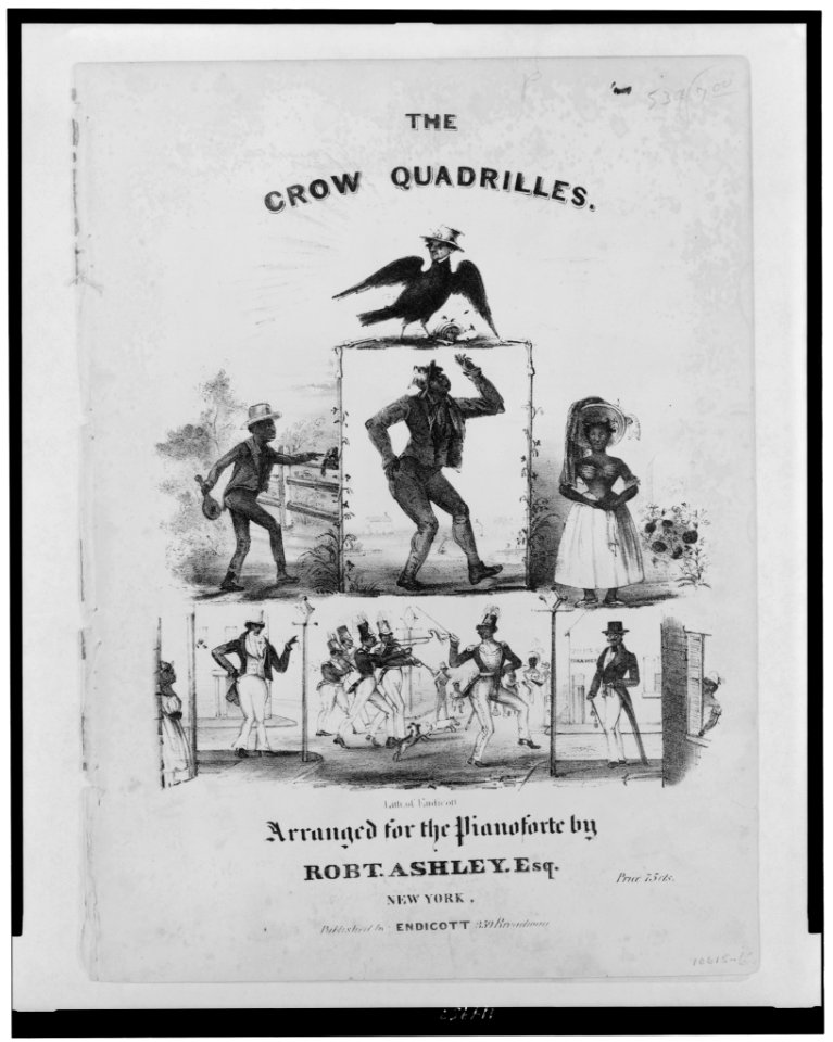 The crow quadrilles-Arranged for the pianoforte by Robt. Ashley, Esq. - lith. of Endicott. LCCN95513367
