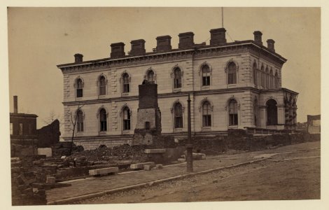 The custom house, Richmond, Va., Ap. 1865 LCCN2005684437