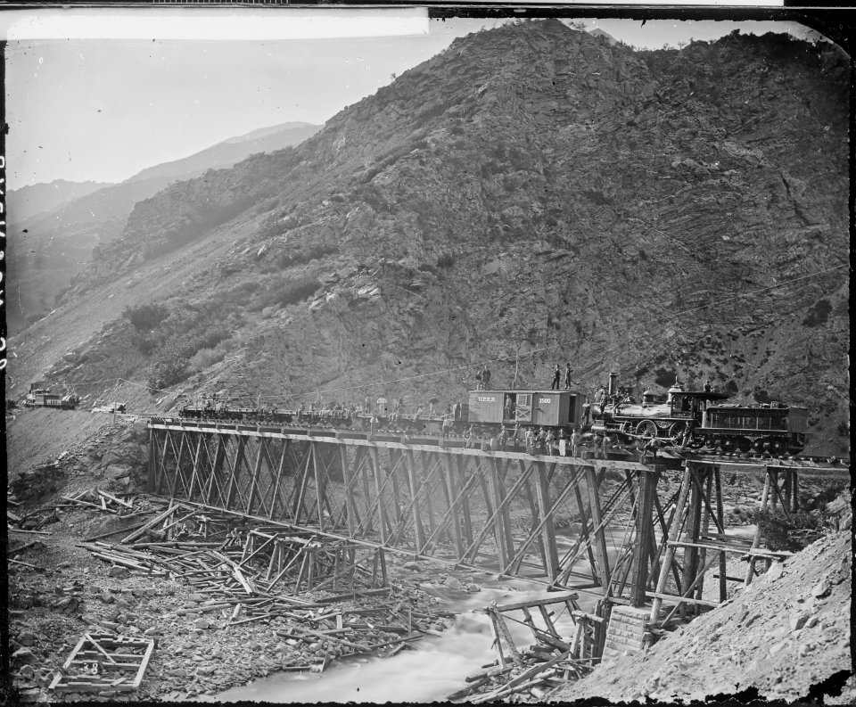 The Devil's Gate Bridge. Summit County, Utah - NARA - 516645