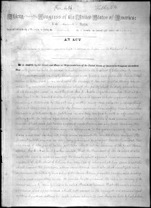 The District of Columbia Emancipation Act, Page 1 (5553136577)