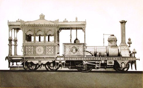 The Egyptian Viceroy's private 2-2-4T steam locomotive (Robert Stephenson Locomotive Works No 1295 of 1862)