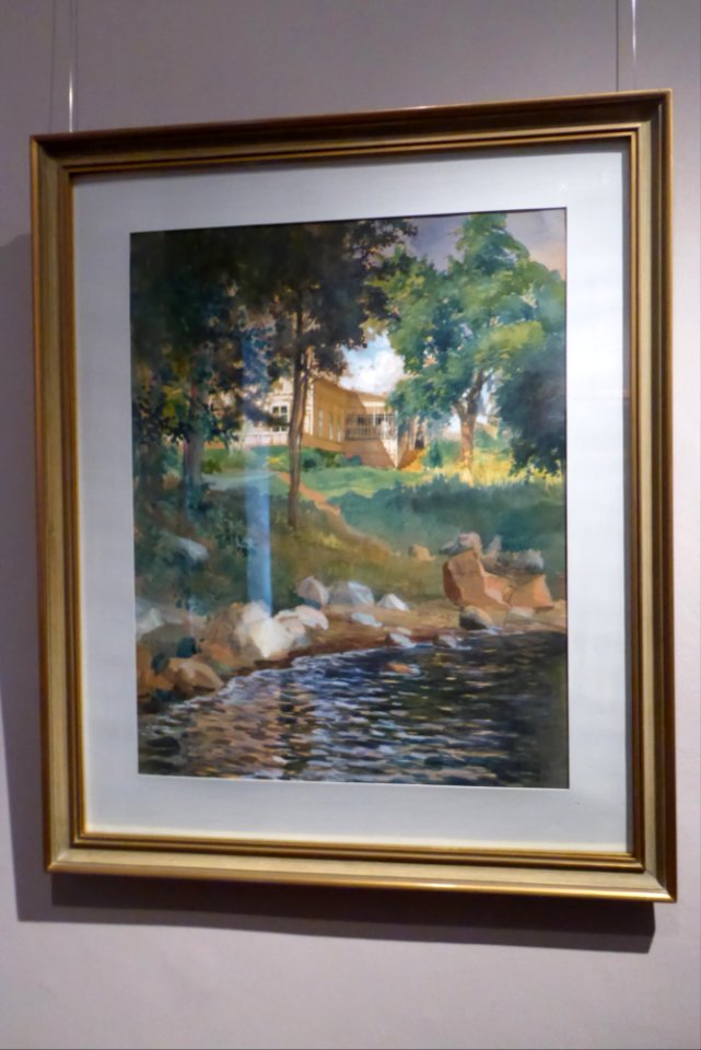 The Edelfelt villa at Haikkoo, by Albert Edelfelt