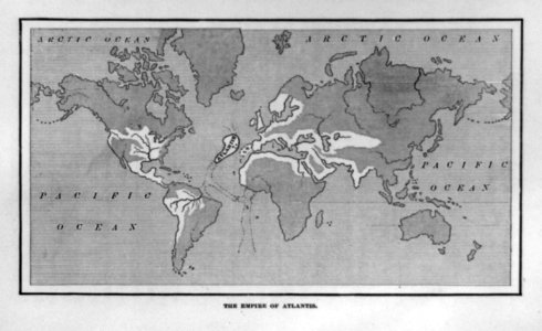 The empire of Atlantis (map) LCCN96518324