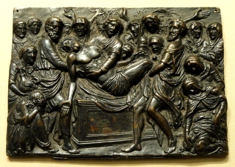 The Entombment, Andrea Briosco called Il Riccio, Padua, 1500-1525 - Nelson-Atkins Museum of Art - DSC08626