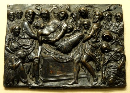 The Entombment, Andrea Briosco called Il Riccio, Padua, 1500-1525 - Nelson-Atkins Museum of Art - DSC08626