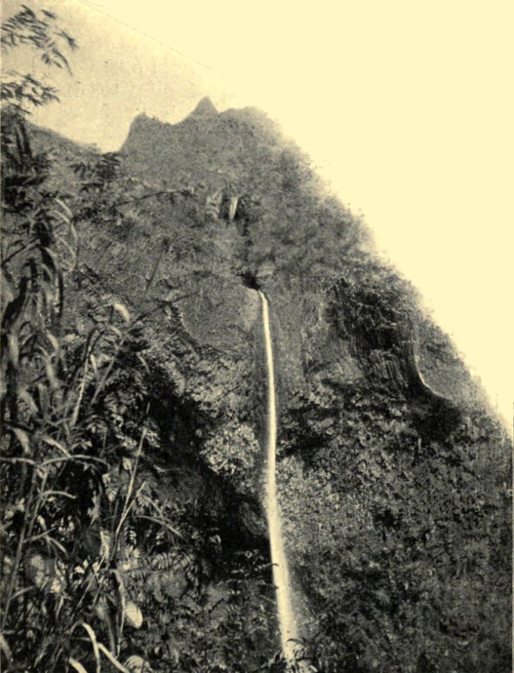 The Fautaua Castade - A Tahitian Staubach, by Clement Lindley Wragge