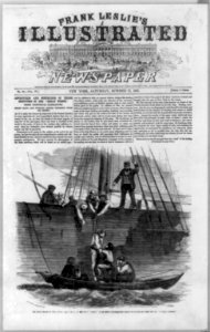 The final rescue of Tice, Grant and Dawson by the bark Mary, after their unparalleled sufferings in the life boat of the Central America LCCN96509563