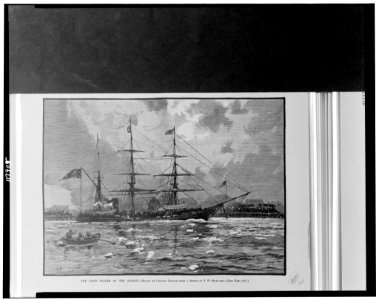 The first sealer of the season - drawn by Charles Graham from a sketch by J.W. Hayward. LCCN97512217