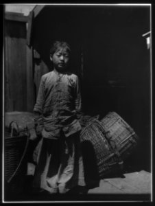 The fish dealer's daughter, Chinatown, San Francisco LOC agc.7a55012