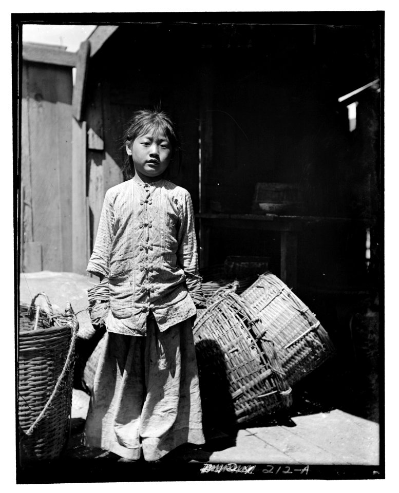The fish dealer's daughter, Chinatown, San Francisco LOC agc.7a08954