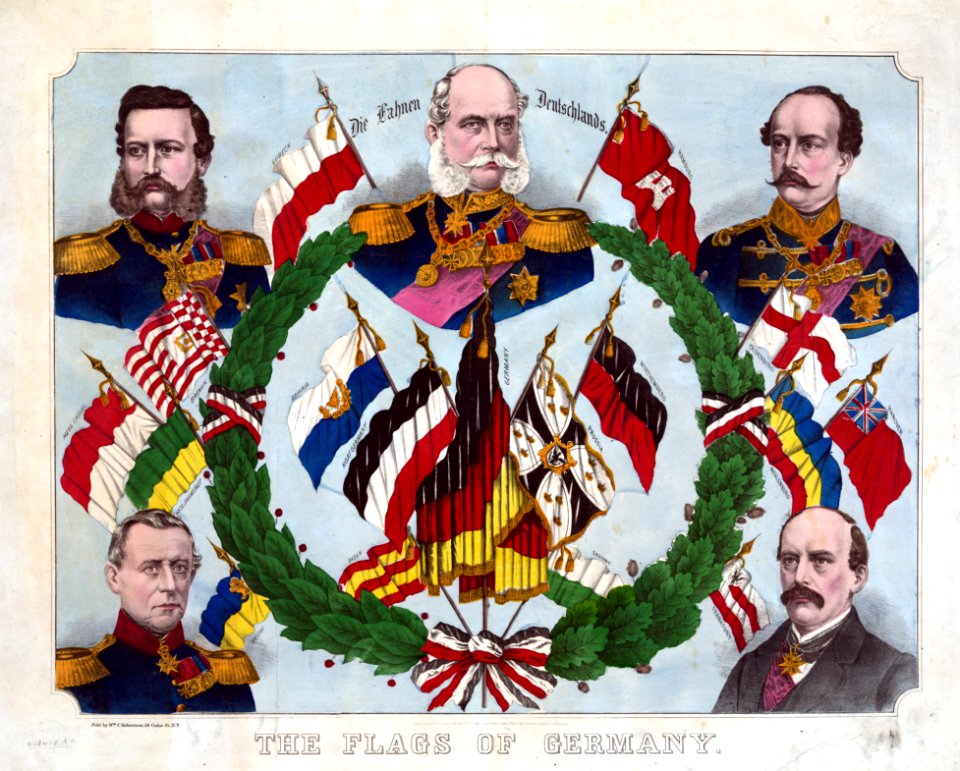 The Flags of Germany, 1870